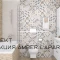 Реализованный 3D проект ванной комнаты